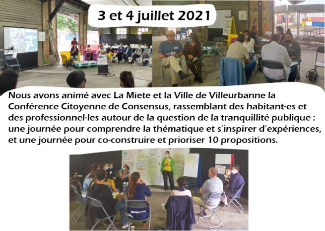 Photo Conférence Citoyenne de Consensus – Ville de Villeurbanne